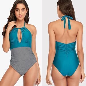 NWT Cupshe Halter Swimsuit Size XL